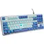 Клавіатура Aula F87 KRGD Blue UA White 6948391202464 (121944) - мініатюра 2