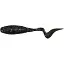 Силикон Jackall Rhythm Curly 5" HL Lame Black (5 шт/уп) - миниатюра 1