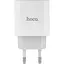 Сетевое зарядное устройство Hoco C76A Speed source 18W White (722553) [124886] - миниатюра 2
