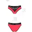 Трусики с широкой резинкой и кружевом Passion Panties ed/black L - миниатюра 5