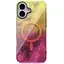 Чохол Epik TPU Shiny Mountain MagFit для Apple iPhone 16, 6.1 Yellow/Pink - мініатюра 1