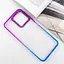 Чехол Epik TPU+PC Fresh sip series для Xiaomi Redmi 12 Синий / Фиолетовый - миниатюра 3