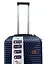 Валіза Маленька (S) Полікарбонат На 4-х подвійних колесах 50л POLO ПК007-S Синій - мініатюра 2