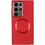 TPU чехол Epik Bonbon Metal Style with MagSafe для Samsung Galaxy S24 Ultra Красный / Red - миниатюра 1