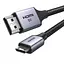 Кабель Ugreen HD163 Cable Mini HDMI to HDMI 2.1 8K 60Hz 2m Grey (15515) - миниатюра 1