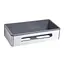 Мыльница прямоугольная пластиковая Bemeta Cytro 102308226, Хром - миниатюра 1