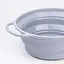 Друшляк TS Kitchen складаний силіконовий 2.6 л сірий - мініатюра 5