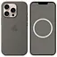 Чохол Epik Silicone case AAA with Magsafe and Animation button для Apple iPhone 16 Pro Max 6.9 Stone Grey - мініатюра 1