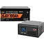 Источник бесперебойного питания (ИБП) LogicPower LPE-B-PSW-2300VA + LiFePO4 батарея 25.6V - 100Ah Smart BMS BT (20487) [110275] - миниатюра 1
