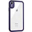 Чохол Epik TPU Transparent + Colour 1,5 mm для Apple iPhone XR 6.1 Purple - мініатюра 1