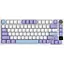 Клавиатура Ajazz AK820 Pro Flying Fish Switch Purple (AK820PRO-FF-PWB) [129506] - миниатюра 1