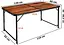 Стол туристический раскладной со стульями Hanert WoodLine 120×60 см - миниатюра 2