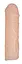 Насадка на пенис Nature Skin Penis Sleeve 15.5 см телесный - миниатюра 3