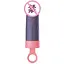 Реалистичный вибратор CuteVibe Teddy Pink в виде мороженного для стимуляции точки G - миниатюра 3