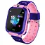 Подарунковий дитячий розумний смарт-годинник Smart Baby Watch Q12 (В-5) з SIM-картою кнопкою SOS камерою і GPS Рожевий - мініатюра 1