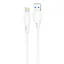 Кабель Proove Simple Silicone USB to Lightning 2.4A (1m) white - мініатюра 1