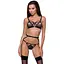 Стринги из стреп MEGGY THONG black - Passion Exclusive L/XL - миниатюра 1