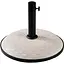 Уцінка. Підставка для парасолі Time Eco бетонна кругла біла 25 кг (TE-G1-25) - мініатюра 1