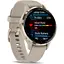 Смарт-годинник Garmin Venu 3S Soft Gold Stainless Steel Bezel with French Gray Case and Silicone Band (010-02785-02/52) [130196] - мініатюра 2