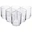 Набор стаканов 6 штук по 250 мл Прозрачный Yiwu HP-19-LJB-3 - миниатюра 1