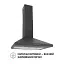 Вытяжка купольная Perfelli K 6402 SG 850 LED - миниатюра 2