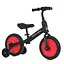 Дитячий біговел-велосипед MBB 1012-3 Profi Kids 12" EVA-колеса ексцентрик чорно-червоний - мініатюра 9