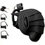 Мужской пояс верности Black Velvets Cock & Ball Cage 10 см черный - миниатюра 1
