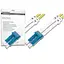 Патч-корд волоконно-оптичний LC/UPC-LC/UPC 9/125 SM OS2 duplex 10м Digitus teh0018379 - мініатюра 1