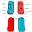 Контроллер Joy pad Wireless Joy con game Controller запасная пара Nintendo Switch - красный и синий - миниатюра 5