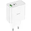 МЗП Hoco C113A Awesome PD65W (1USB-A/1C) White - мініатюра 1