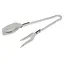 Щипці кулінарні (ложка+вилка) для сервірування та барбекю з нержавіючої сталі 26 см, Kitchen Master 85845 - мініатюра 1