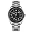 Чоловічий наручний годинник 9232SSIBK Silver/Black-steel strap Skmei acs0029853 - мініатюра 1