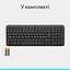 Клавіатура Logitech K250 Wireless UKR Graphite (920-013822) - мініатюра 2