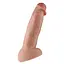 Гиперреалистичный фаллоимитатор для секс-машин Hismith Hyper Realistic Silicone Dildo, KlicLok - миниатюра 3