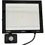 Прожектор вуличний LED Brille з датчиком руху HL-59P/100W NW IP65, 33-904 - мініатюра 1