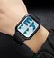 Годинник цифровий наручний Skmei 1995 (Чорний з білим) - мініатюра 7