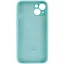 Чохол Epik Silicone Case Full Camera Protective AA для Apple iPhone 15 Plus 6.7 Бірюзовий/Marine Green - мініатюра 2