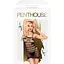 Міні-сукня у горизонтальні смуги Penthouse Ecstasy Queen Black S/M/L - мініатюра 1