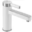 Смеситель для умывальника Rea Polo низкий белый/хром REA-B9941 Белый - миниатюра 1
