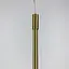 Лінійні підвісні світильники у латунному каркасі довжиною 100 см | Арт. J 014/1000 AB | Line F - мініатюра 5