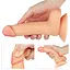 Фалоімітатор LoveToy The Ultra Soft Dude Flesh 18 см тілесний - мініатюра 4