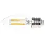 Лампа Brille филаментная LED E27 4W 4 pcs WW C35 COG 220 В - миниатюра 2