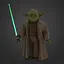 Фігурка інтерактивна Yoda що говорить Йода зі світловим мечем Зоряні війни 23см Disney SW Y 16.46 - мініатюра 2