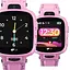 Детские смарт часы-телефон JETIX DF45 Anti Lost Edition влагозащищенные для ребенка (Pink) - миниатюра 4