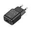 Зарядный блок - сетевой адаптер HOCO single port charger C96A 1USB 2.1A черный - миниатюра 5