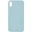 Чохол Epik Silicone Case Full Protective AA NO LOGO для Apple iPhone X/XS 5.8 Бірюзовий/Turquoise - мініатюра 1