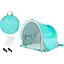 Саморазворачивающаяся палатка-тент Outtec с молнией бирюзовый - миниатюра 2