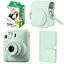 Набор камера Fujifilm Instax Mini 12, Фотобумага 20шт, Чехол, Фотоальбом 108 фото Зеленый - миниатюра 1