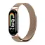 Комплект ремінці Tamister для фітнес-браслета Xiaomi Mi Band 8 та 9 Bead design - Milanese design Rose gold - мініатюра 4