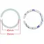 Стальная пластина DK для MagSafe Ring на скотче (Кольцо С / white) - мініатюра 2